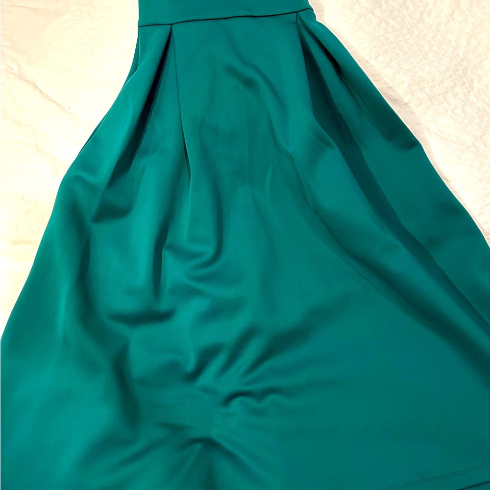 ASOS high waisted scuba midi skirt